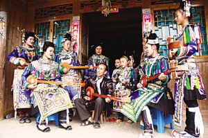 贵州侗族琵琶歌。