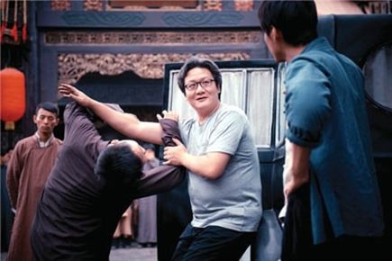 徐皓峰正在为《师父》进行武打设计。