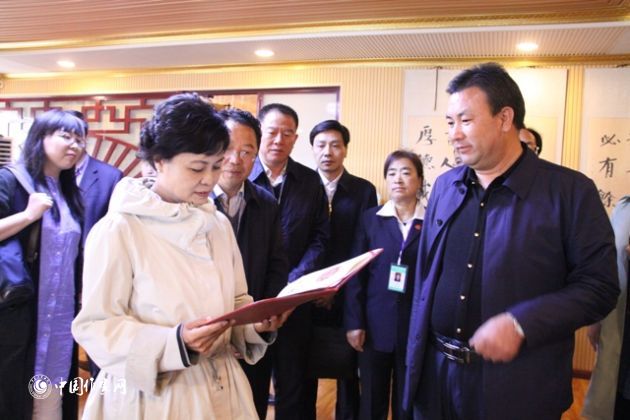 参观基层文协 参观基层文协