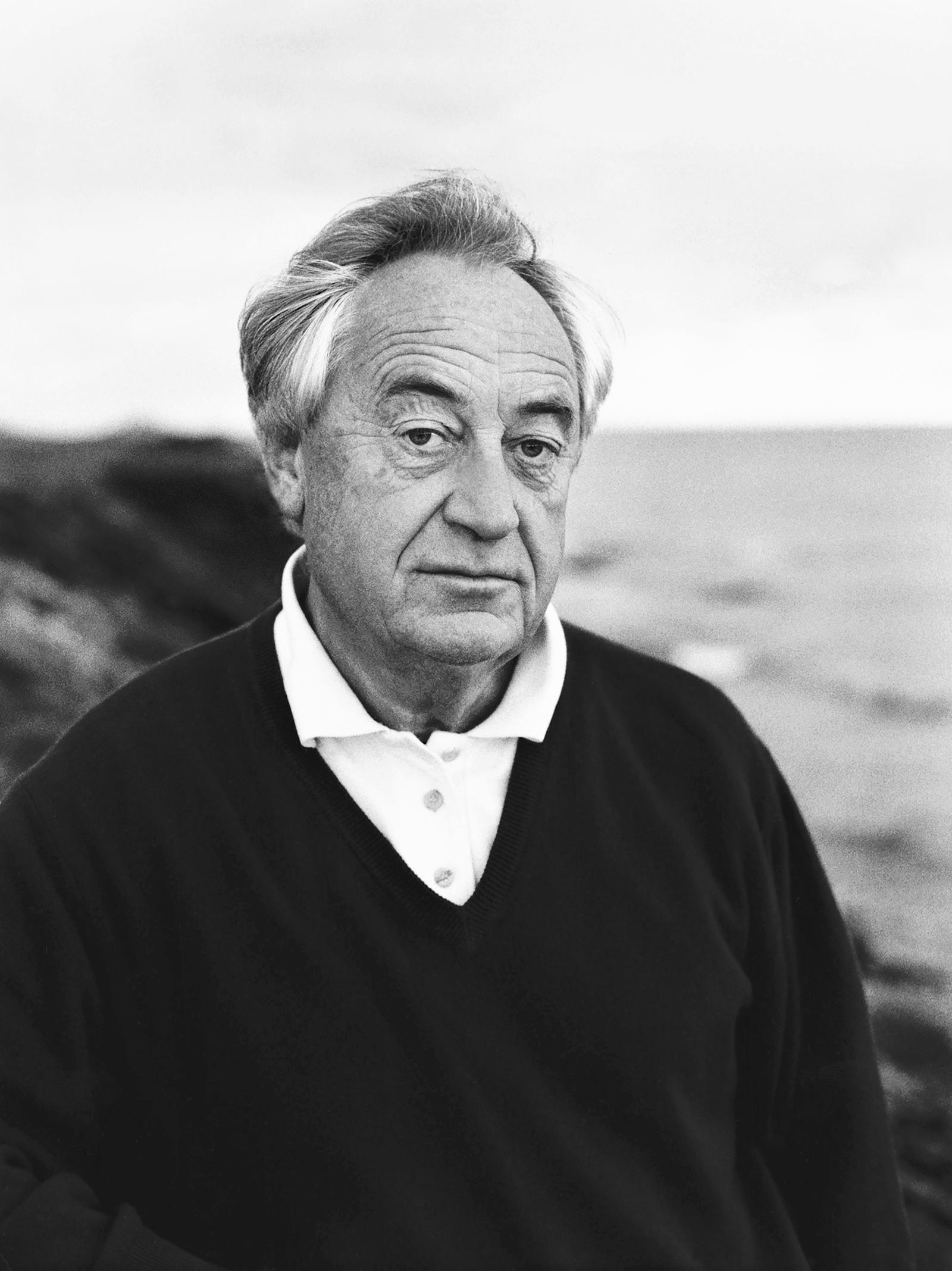 作家塞斯·诺特博姆。西蒙娜·萨森摄影。埃勒斯特伦出版社图片