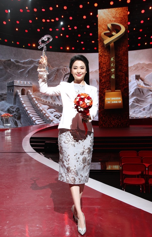 张超凡在《感动中国》节目