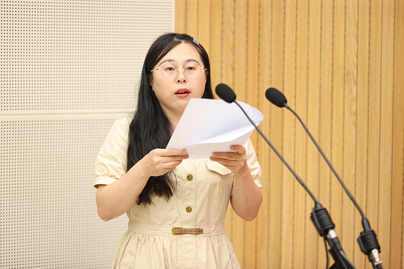 甘肃省庆阳市西峰区社区党群服务中心网格员任静发言
