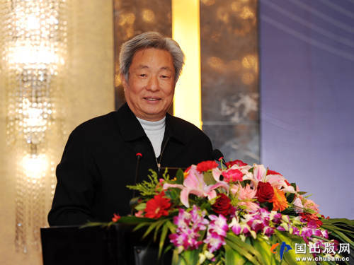 中国期刊协会会长 石峰(邓杨/摄)